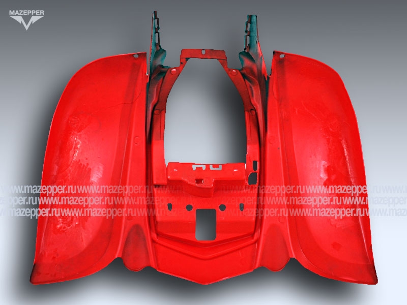 Обтекатель "Bashan" (BS200S-7A) задний (красно-чёрный) Mazepper