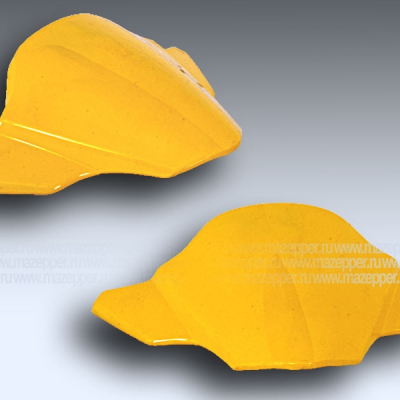 Обтекатель "Bashan" (BS250S-11B) панели приборов (козырёк) желтый Mazepper