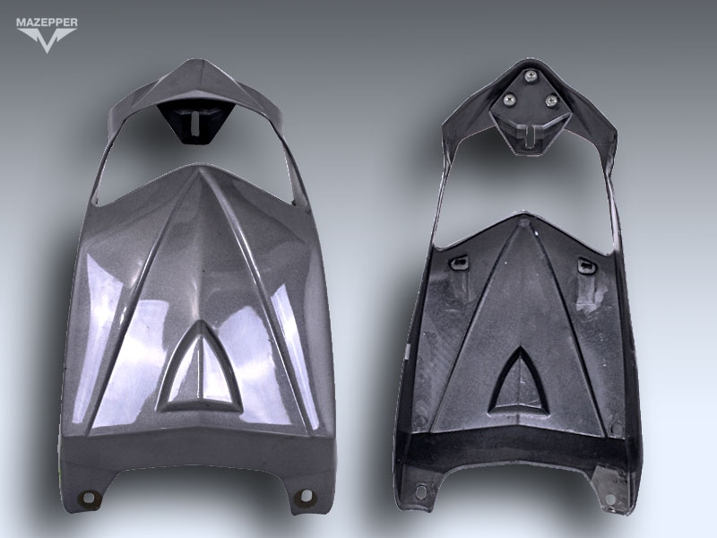 Обтекатель "Bashan" (BS250S-11B) фары (серый) Mazepper