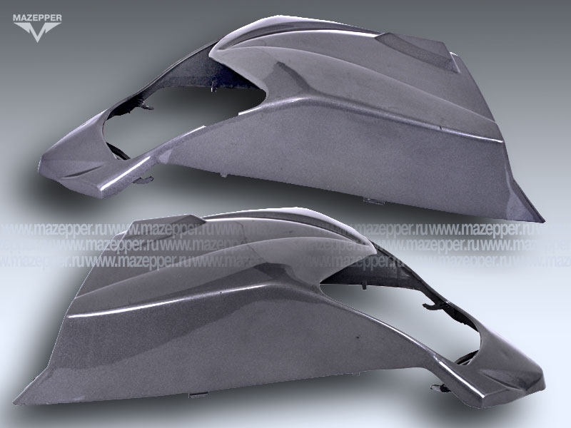 Обтекатель "Bashan" (BS250S-11B) фары (серый) Mazepper