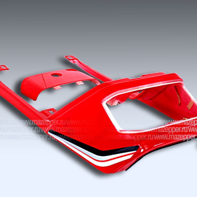 Обтекатель "Guowei" 125-3 задний (красный) Mazepper
