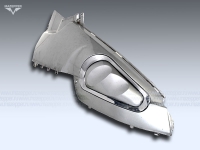Обтекатель "Guowei" GW125T-A боковой, правый (верхний) Mazepper