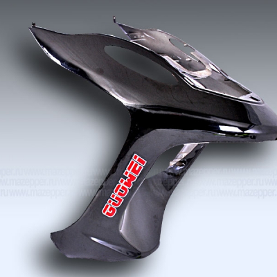 Обтекатель "Guowei" GW50QT A-1 передний, нижний (чёрный) Mazepper