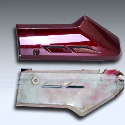 Обтекатель "Guowei" GW50QT A-1, E-2 передней вилки (левый) тёмно-красный Mazepper