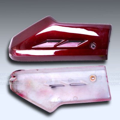 Обтекатель "Guowei" GW50QT A-1, E-2 передней вилки (правый) тёмно-красный Mazepper