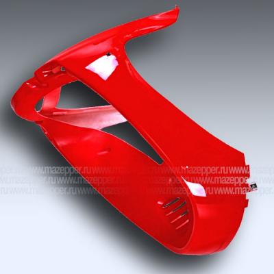 Обтекатель "Kinlon" JL125T-C(E) передний, нижний (красный) Mazepper