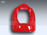 Обтекатель "Kinlon" JL125T-C(E) передний, нижний (красный) Mazepper