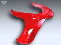 Обтекатель "Kinlon" JL125T-C(E) передний, нижний (красный) Mazepper