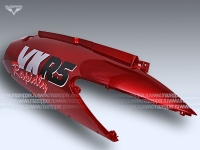 Обтекатель "Leike" (LK150T-7H) задний (темно-красный) правый Mazepper