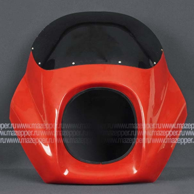 Обтекатель универсальный "Tornado" (красный) с креплениями Mazepper