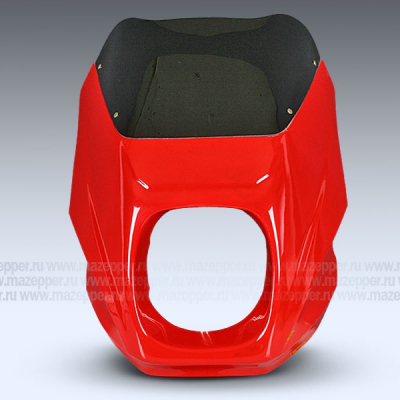 Обтекатель универсальный "Бласт" (красный) без креплений (Владимир) уценка Mazepper
