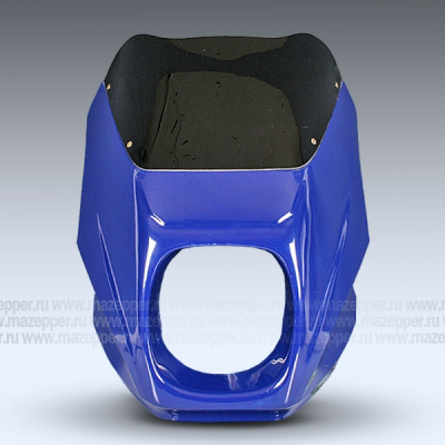 Обтекатель универсальный "Бласт" (синий) без креплений (Владимир) Mazepper