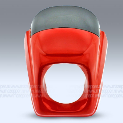 Обтекатель универсальный "Кобра-2" (красный) без креплений (Владимир) Mazepper