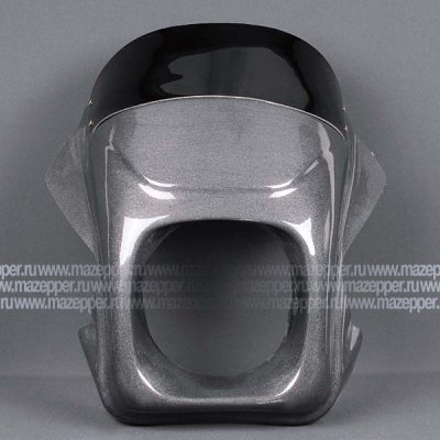 Обтекатель универсальный "Кобра" (тёмно-серый металлик) без креплений (Владимир) Mazepper