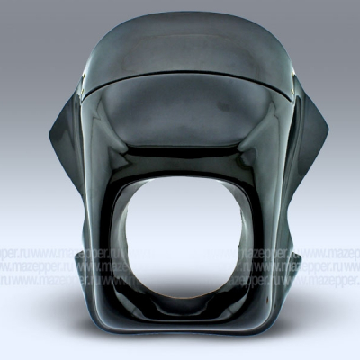 Обтекатель универсальный "Кобра" (черный) без креплений (Владимир) Mazepper