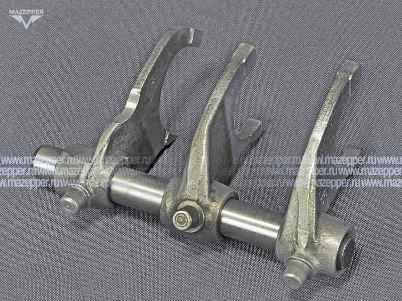 Ось "Bashan" (дв. 167ML, 4T, 200 см3) переключения передач в сб. (с вилками) Mazepper