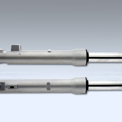 Перо передней вилки "Honling" барабанный тормоз, диск 10" (левое) Mazepper