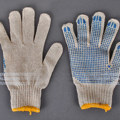 Перчатки рабочие (синтетическое, одностороннее покрытие) Россия Mazepper