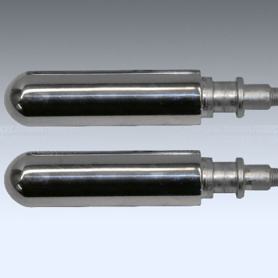 Подножка пассажира (хром., металл.) гладкая поверхность "DC" Mazepper