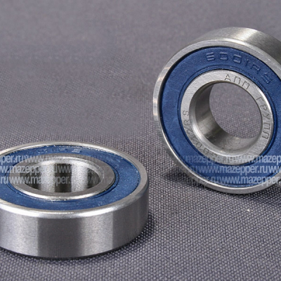 Подшипник 101 (12х28х8 мм.) закрытый, обрезиненный (АПП) Mazepper