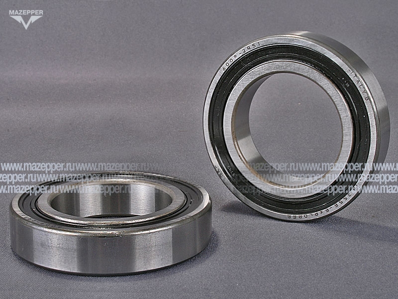 Подшипник 109 (45х75х16 мм.) закрытый, обрезиненный (SKF) Mazepper