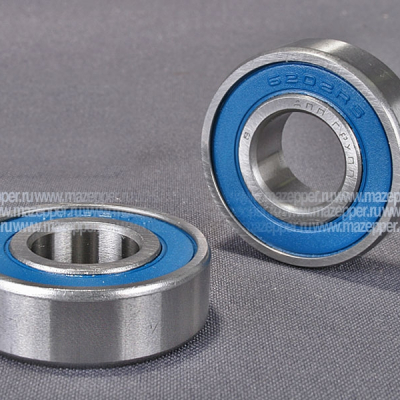 Подшипник 202 (15х35х11 мм.) закрытый, обрезиненный (АПП) Mazepper