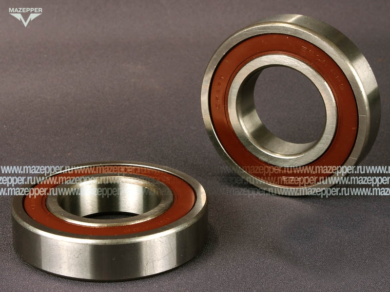 Подшипник 208 (40х80х18 мм.) закрытый, обрезиненный (CRAFT) Mazepper