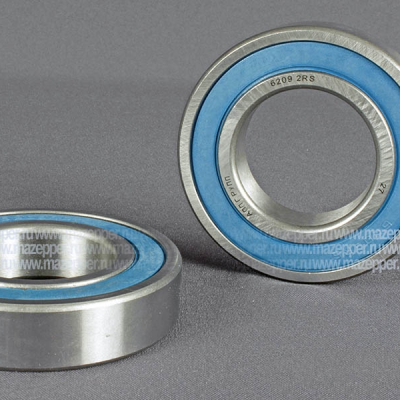 Подшипник 209 (45х85х19 мм.) закрытый, обрезиненный (АПП) Mazepper