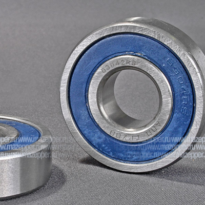 Подшипник 304 (20х52х15 мм.) закрытый, обрезиненный (АПП) Mazepper