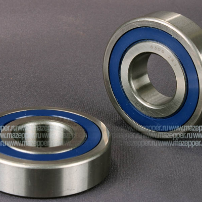 Подшипник 306 (30х72х19 мм.) закрытый, обрезиненный (DJB) Mazepper