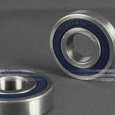 Подшипник 306 (30х72х19 мм.) закрытый, обрезиненный (АПП) Mazepper