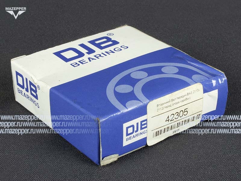 Подшипник 42305 АЕУШ1 (25х64х17 мм.) роликовый (DJB) Mazepper