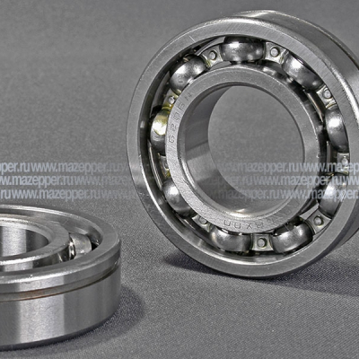 Подшипник 50206 (30х62х16 мм.) открытый, с канавкой на наружном кольце (АПП) Mazepper