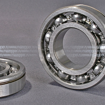 Подшипник 50207 (35х72х17 мм.) открытый, с канавкой на наружном кольце (NECTECH) Mazepper