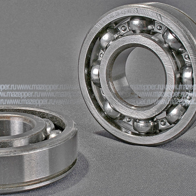 Подшипник 50306К (30х72х19 мм.) открытый, с канавкой на наружном кольце (CRAFT) Mazepper