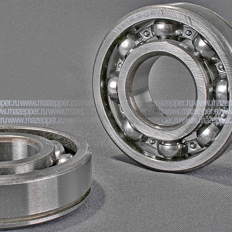 Подшипник 50306К (30х72х19 мм.) открытый, с канавкой на наружном кольце (CRAFT) Mazepper