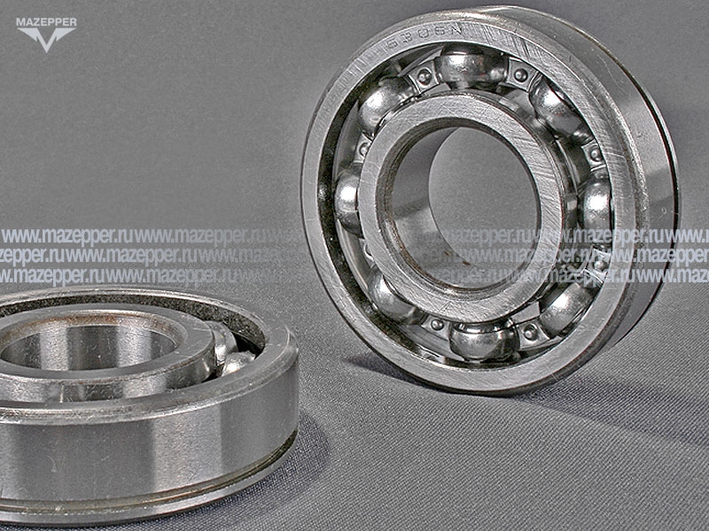 Подшипник 50306К (30х72х19 мм.) открытый, с канавкой на наружном кольце (CRAFT) Mazepper