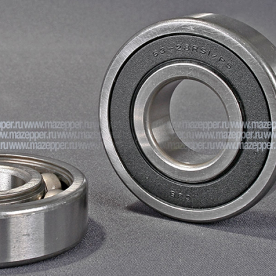 Подшипник 63/28 (28х68х18 мм.) полузакрытый, коленчатого вала (дв. 163FML, 167MM, 200-250 см3) CJB Mazepper