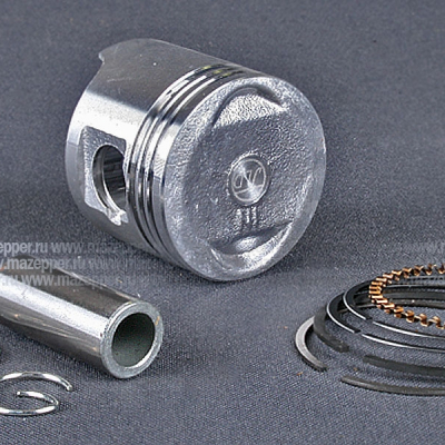 Поршень "Dingo" (дв. 1P39FMB, 4Т,  50 см3)  норм. D=39,00 мм., палец D=13 мм., кольца (Китай) Mazepper