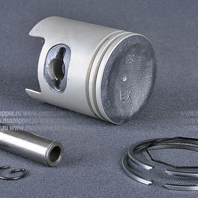 Поршень "Honda" Lead (дв. AF-03E, 50 см3) 2 рем. D=40,50 мм., палец D=10 мм., кольца (S.E.E) Mazepper