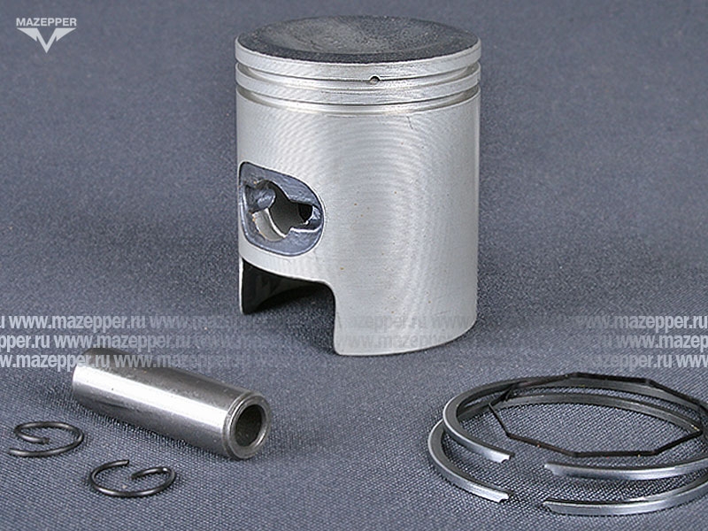 Поршень "Honda" Lead (дв. AF-03E, 50 см3) 2 рем. D=40,50 мм., палец D=10 мм., кольца (S.E.E) Mazepper