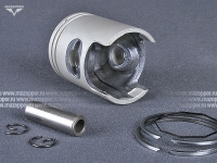 Поршень "Honda" Lead (дв. AF-03E, 50 см3) 2 рем. D=40,50 мм., палец D=10 мм., кольца (S.E.E) Mazepper