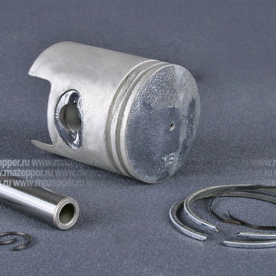 Поршень "Honda" Lead (дв. AF-03E, 50 см3) 3 рем. D=40,75 мм., палец D=10 мм., кольца (S.E.E) Mazepper