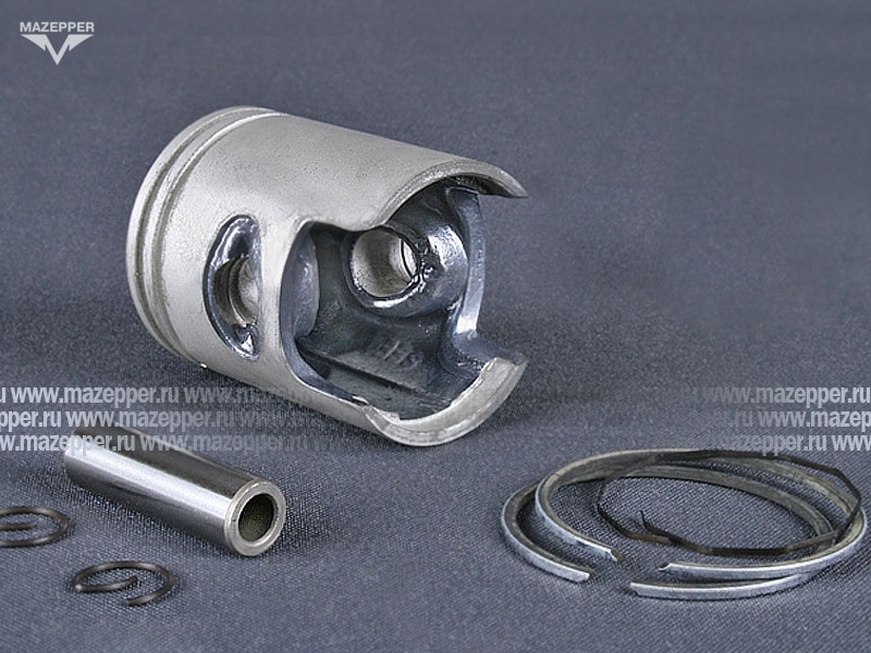 Поршень "Honda" Lead (дв. AF-03E, 50 см3) 3 рем. D=40,75 мм., палец D=10 мм., кольца (S.E.E) Mazepper