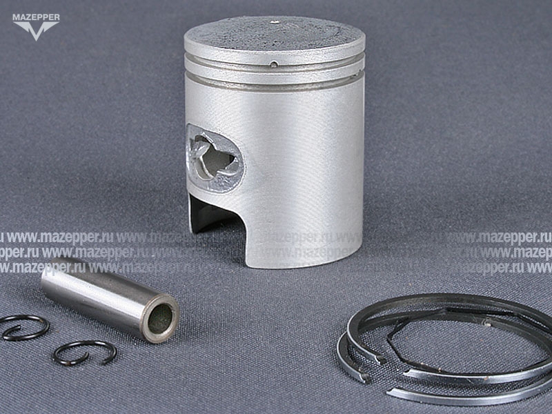 Поршень "Honda" Lead (дв. AF-20E, 50 см3) 2 рем. D=40,50 мм., палец D=10 мм., кольца (S.E.E) Mazepper