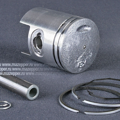 Поршень "Honda" Lead (дв. AF-20E, 50 см3) 2 рем. D=40,50 мм., палец D=10 мм., кольца (Китай) Mazepper