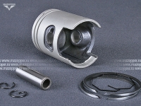 Поршень "Honda" Lead (дв. AF-20E, 50 см3) 4 рем. D=41,00 мм., палец D=10 мм., кольца (S.E.E) Mazepper