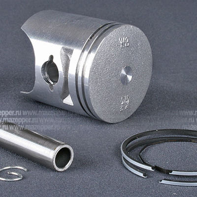 Поршень "Honda" Lead (дв. HF-05E, 90 см3) 3 рем. D=48,75 мм., палец D=12 мм., кольца (ТАТА) Mazepper
