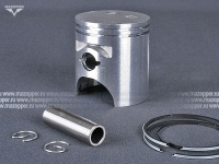 Поршень "Honda" Lead (дв. HF-05E, 90 см3) 3 рем. D=48,75 мм., палец D=12 мм., кольца (ТАТА) Mazepper