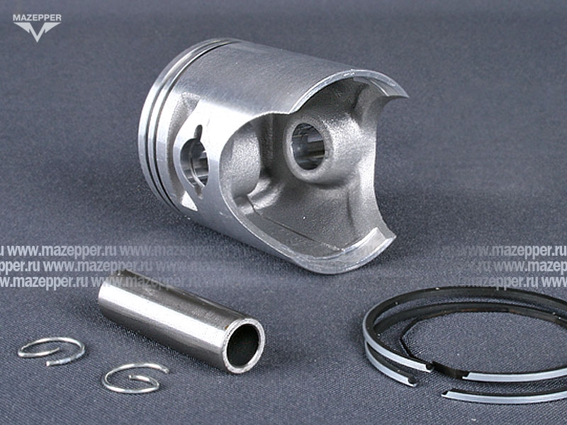 Поршень "Honda" Lead (дв. HF-05E, 90 см3) 3 рем. D=48,75 мм., палец D=12 мм., кольца (ТАТА) Mazepper